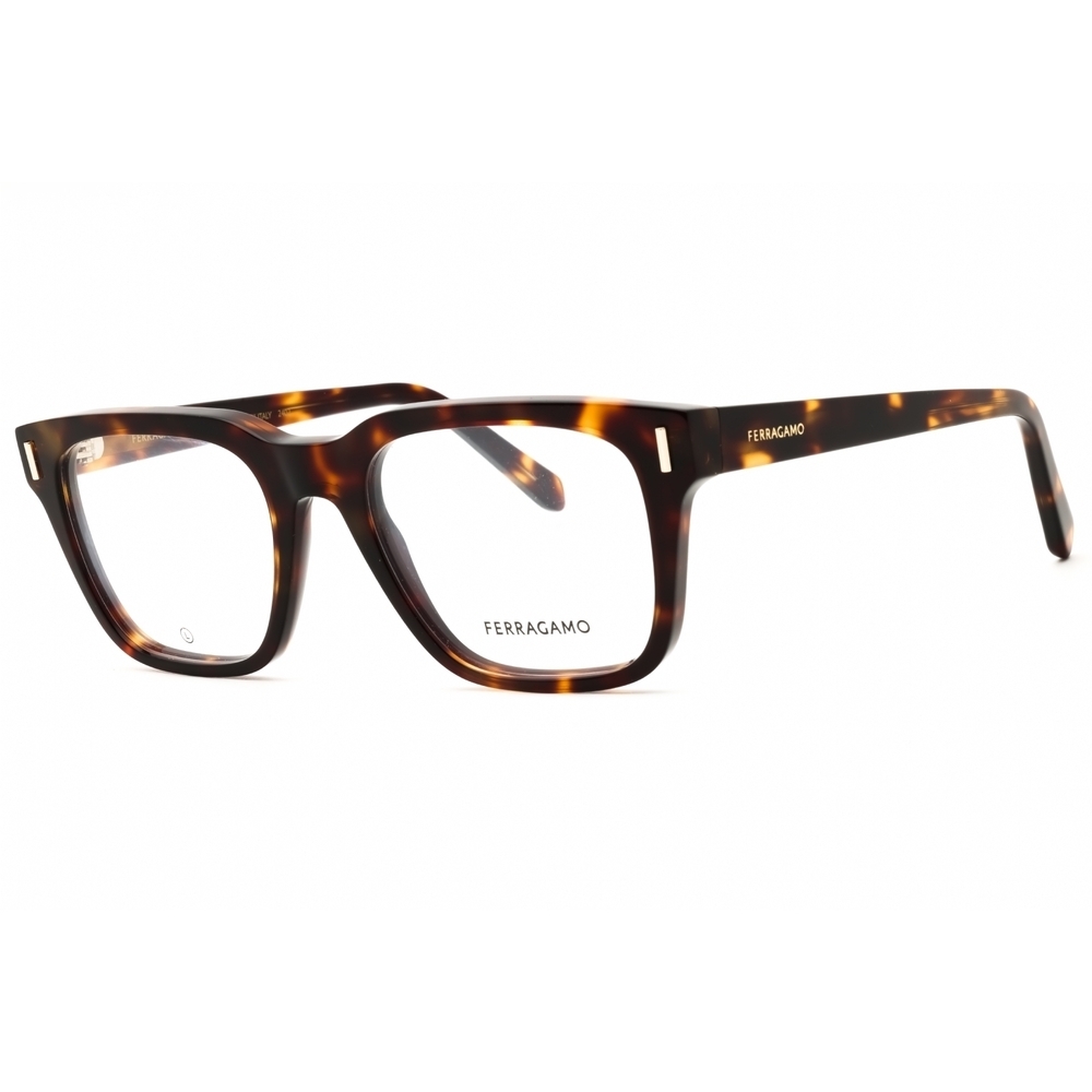 Salvatore Ferragamo SF2996 Eyeglasses Dark Tortoise Acetate Rectangular
